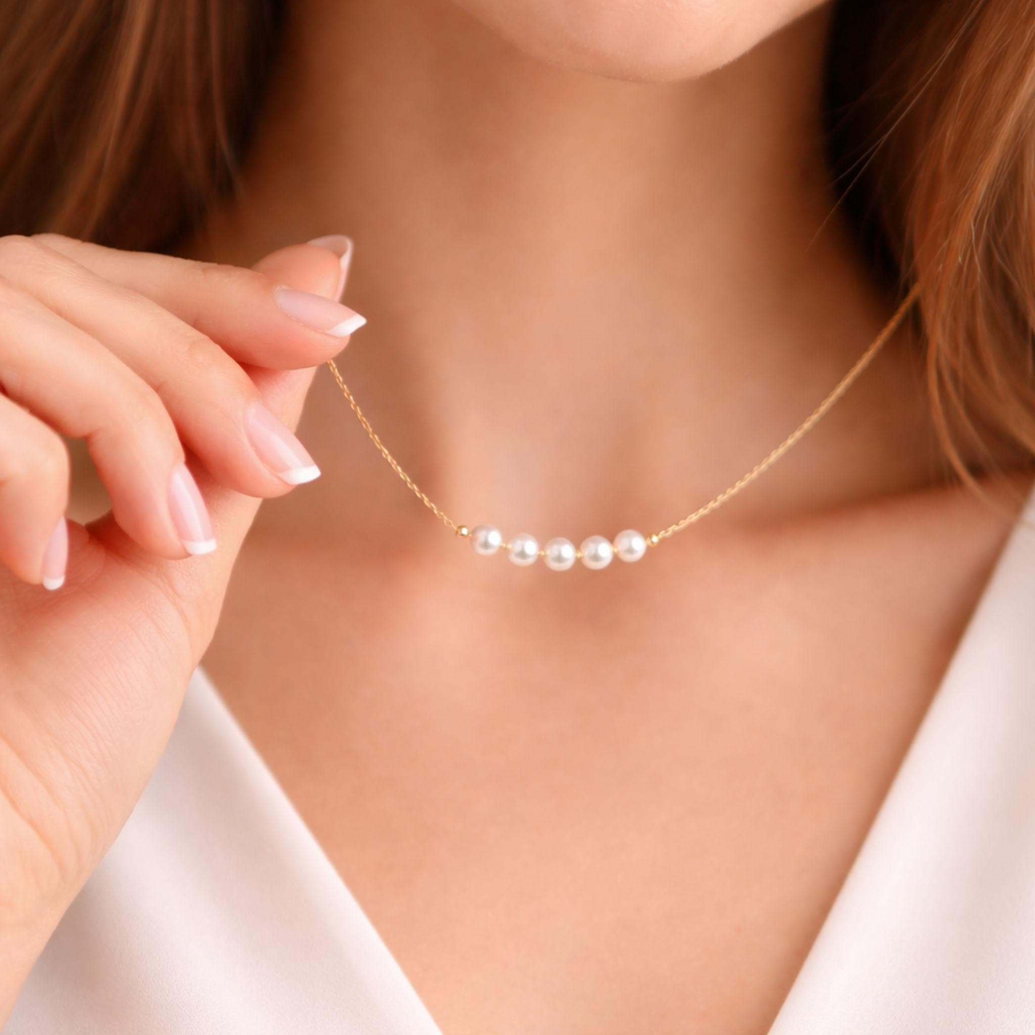 Handmade Freshwater Pearl Necklace thumbnail 4