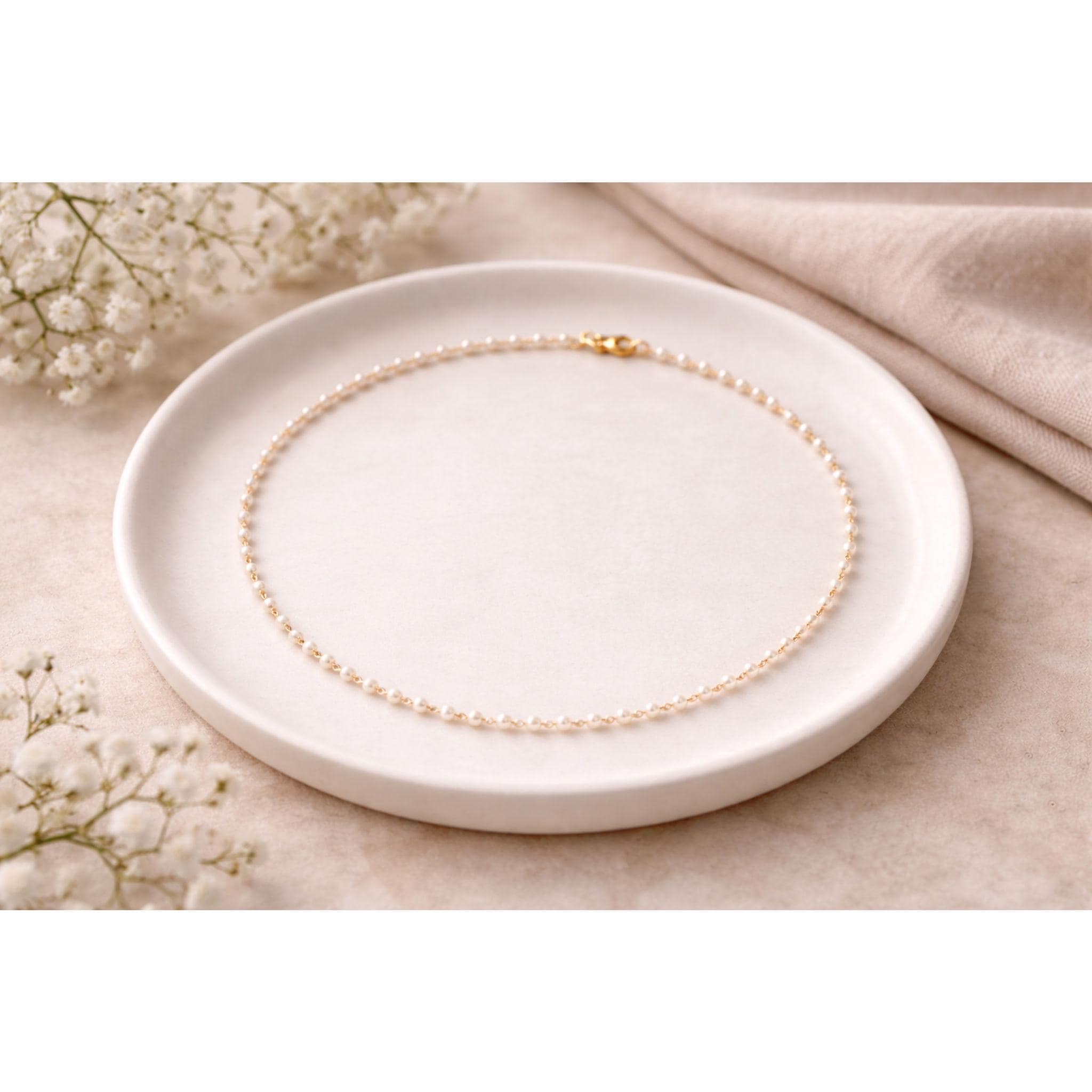 Handmade Freshwater Pearl Necklace thumbnail 5