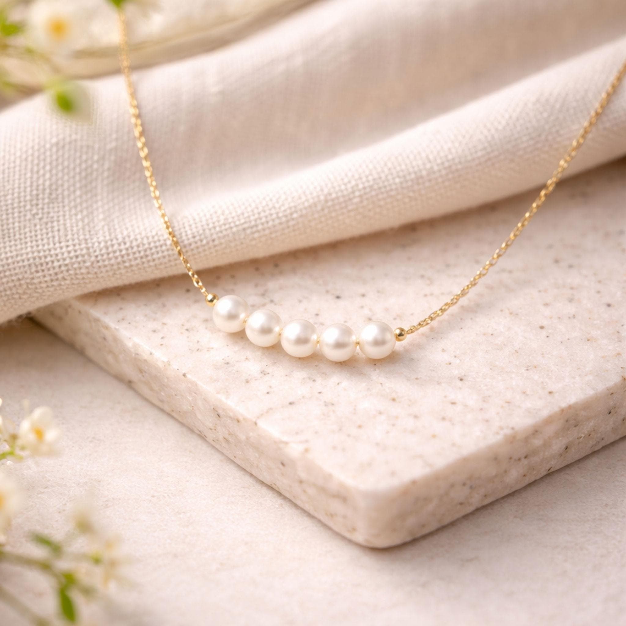 Handmade Freshwater Pearl Necklace thumbnail 8