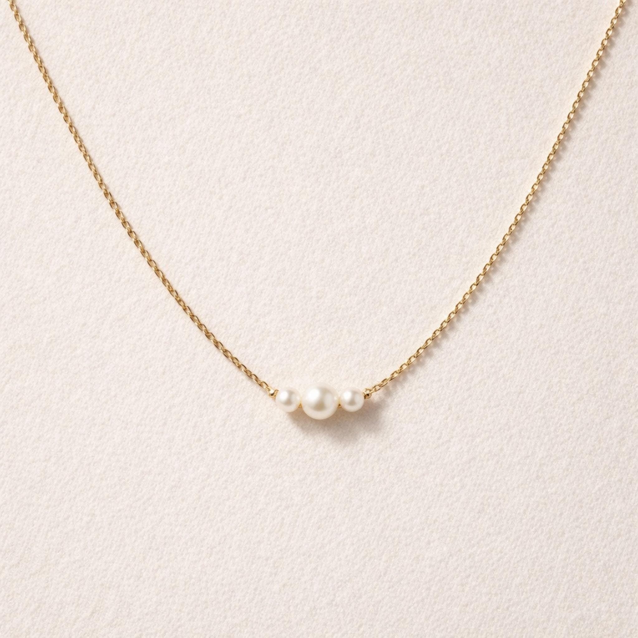 Freshwater Pearl Beaded Necklace thumbnail 5