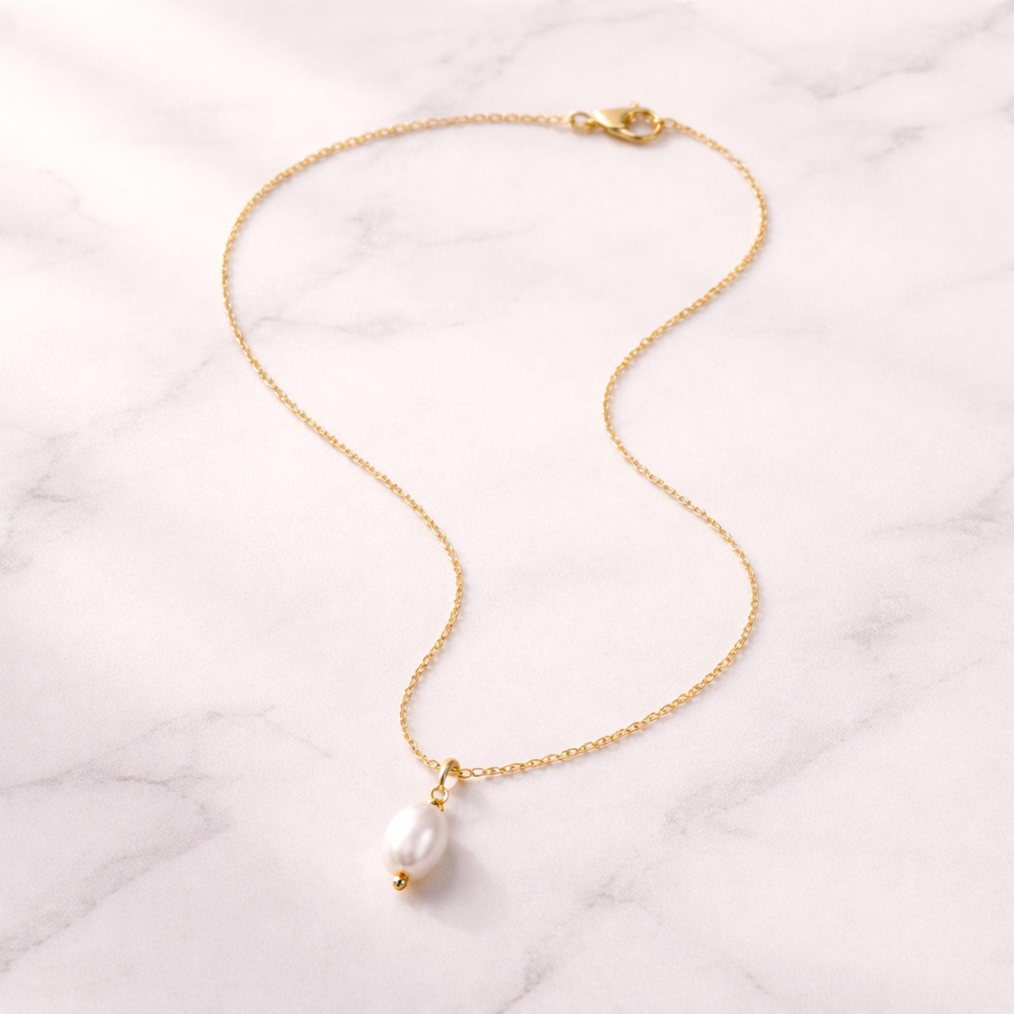 Handmade Freshwater Pearl Pendant Necklace thumbnail 5