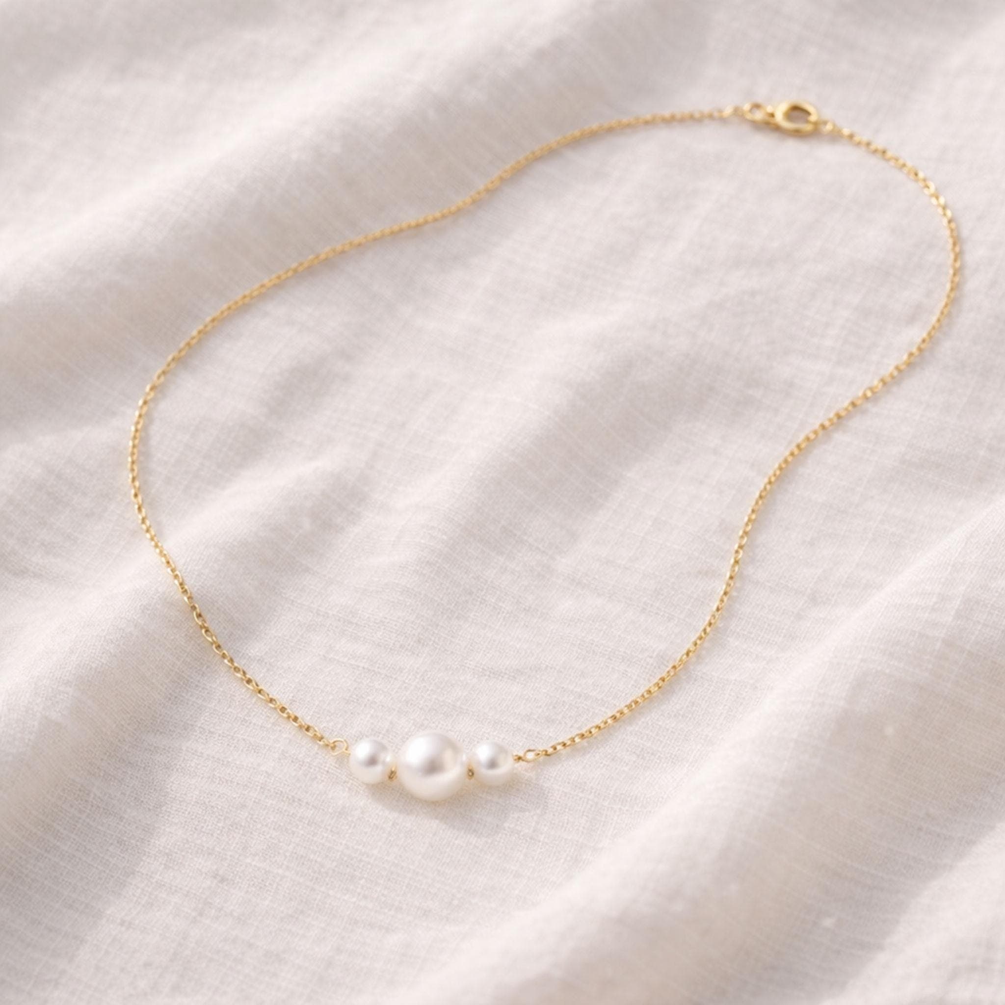 Freshwater Pearl Beaded Necklace thumbnail 8