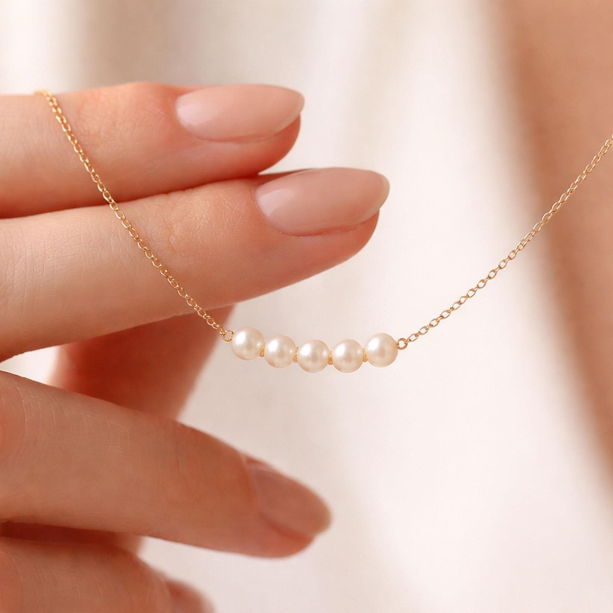 Handmade Freshwater Pearl Necklace thumbnail 5