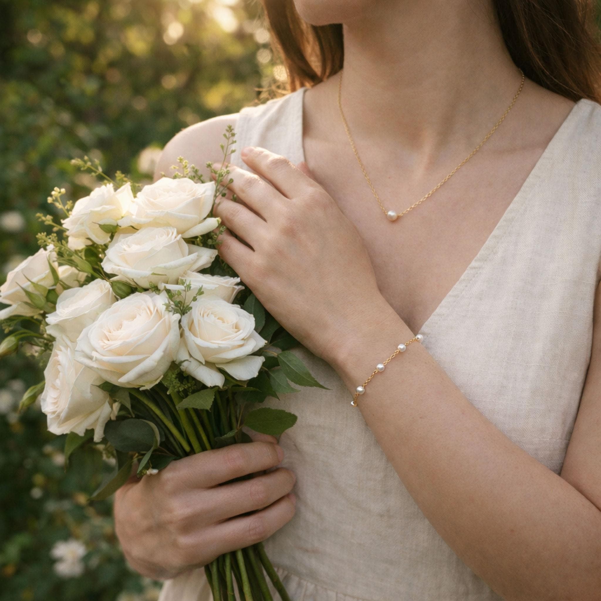 Freshwater Pearl Necklace thumbnail 2